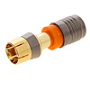 Разъемы Kramer Electronics CON-COMP-RCA/M/RG-59-GOLD компрессионные "позолоченные" для коаксиального кабеля RG-59 (BC-1X59)