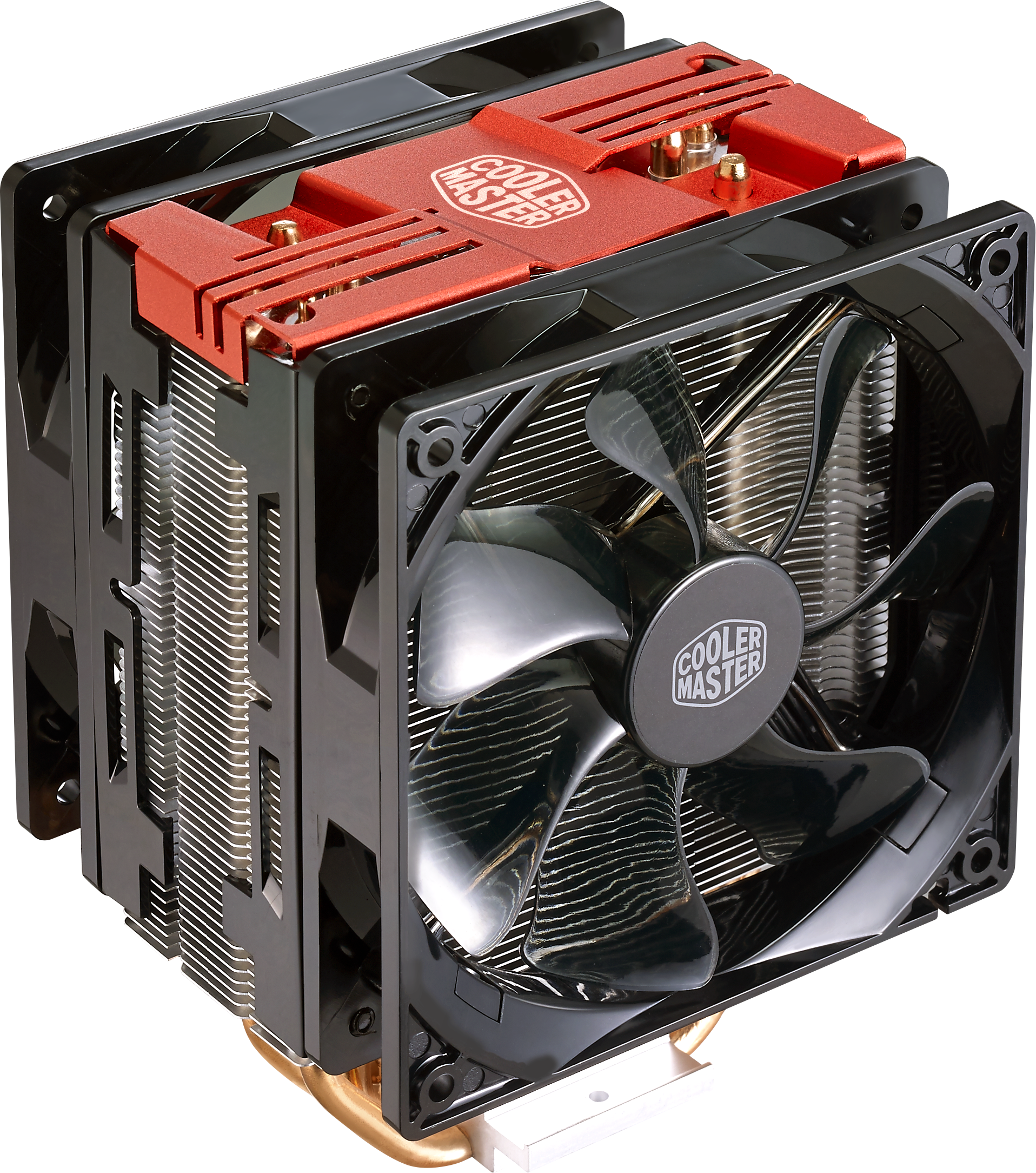 Купить Кулер для процессора Cooler Master Hyper 212 LED Turbo (Red Top  Cover) (150W, 4-pin, 163mm, tower, Al/Cu, red LED, fans:  2x120mm/66.3CFM/31dBA в Спб с доставкой по всей России | Интернет-магазин  серверного