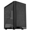 Корпус Silverstone SST-PS15B-G Precision Mini Tower Micro ATX Computer Case, tempered glass, black (226957)