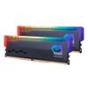 Комплект модулей памяти GeIL ORION RGB Titanium Gray Gaming Memory GOSG416GB3200C16ADC 16GB DDR4 3200 DIMM Non-ECC, CL16, 1.35V, Heat Shield, Kit (2x8