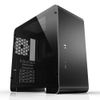 Корпус JONSBO U4 PLUS Black без БП, боковые панели из закаленного стекла, mini-ITX, micro-ATX, ATX, черный
