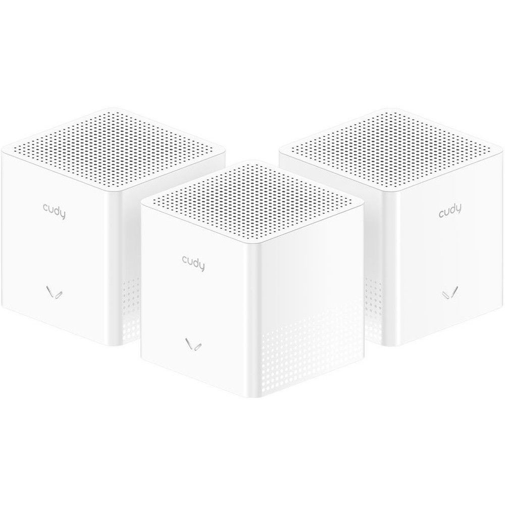 Маршрутизатор CUDY M3000S(3-Pack) AX3000 Wi-Fi 6 Mesh Solution