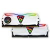 Комплект модулей памяти GeIL Super Luce RGB SYNC White Gaming Memory GLWS416GB3200C16ADC 16GB DDR4 3200 DIMM Non-ECC, CL16, 1.35V, ASUS AURA, Kit (2x8