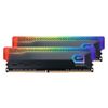 Комплект модулей памяти GeIL Orion Titanium Grey RGB Gaming Memory GOSG432GB3200C22DC 32GB DDR4 3200 DIMM Non-ECC, CL22, Heat Shield, Kit (2x16GB), AM