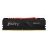 Модуль памяти Kingston FURY Beast Black RGB Gaming Memory KF436C18BBA/16 16GB DDR4 3600 DIMM Non-ECC, CL18, 1.35V, 2Gx8, Bulk