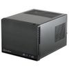 Корпус Silverstone SST-SG13B-Q Sugo Mini-ITX Compact Computer Cube Case, Plastic Front Panel with Faux Aluminum Finish, black, RTL {4} (221990)