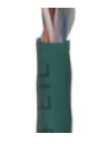 Кабель LANMASTER UTP, 4x2, кат 5E, 350Mhz, PVC, зеленый, 305 м
