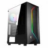 Корпус MSI MAG VAMPIRIC 100R Mid-Tower, ATX, 2xUSB 2.0, 1xUSB 3.0, 1x120mm ARGB Fan, 1x120mm Black Fan, Tempered Glass Window, Brown Box (720247)