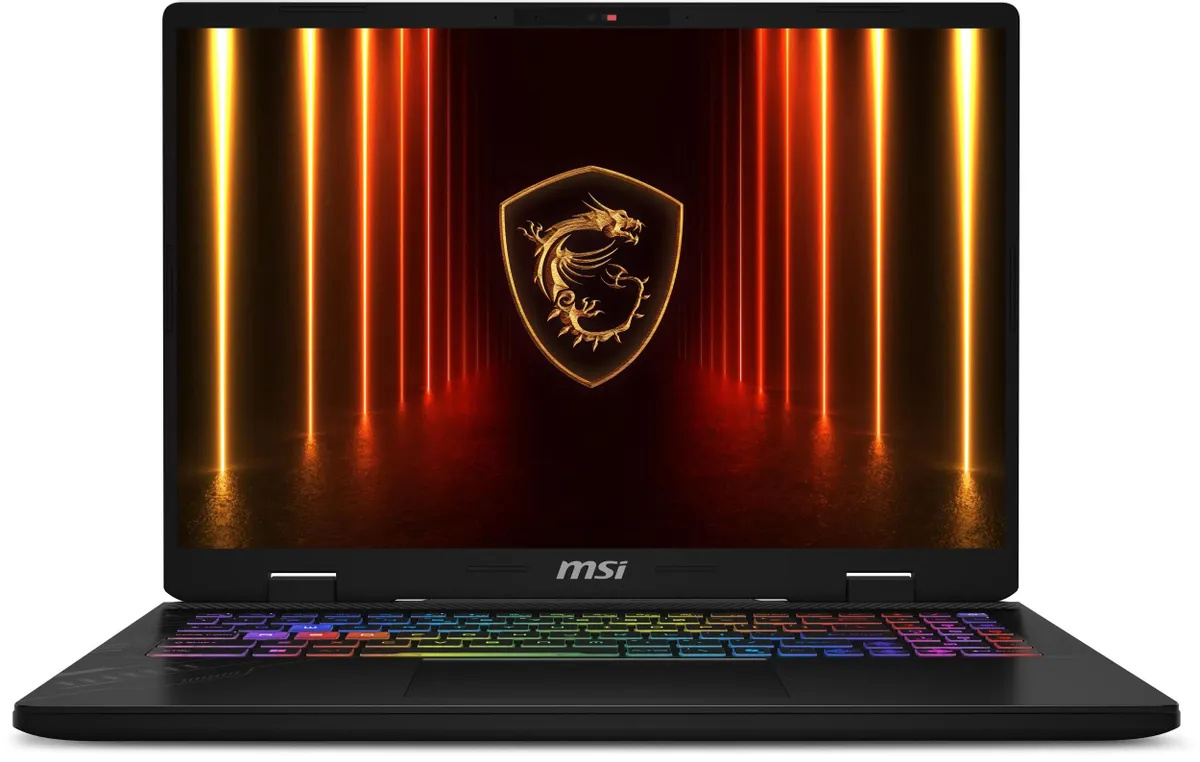 Ноутбук MSI Raider 16 HX AI A2XWHG-814XRU 16"QHD+ IPS/Ultra 7 255HX/32G/1TB/RTX5070Ti-12GB/Dos/Black