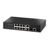 Коммутатор Edge-corE ES3510MA-DC Edge-corE 8-Port 10/100BASE-TX + 2 Combo G (RJ-45/SFP), SFP dual speed 100BASE-X/1000BASE-X, Fanless Design, DC L2 Fa