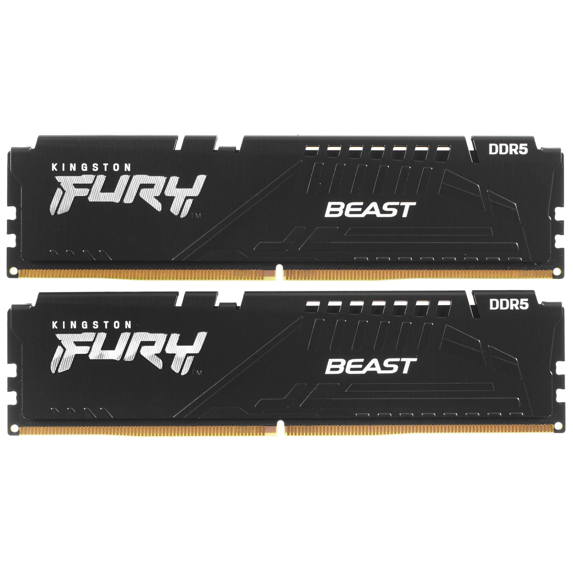 Оперативная память Kingston FURY DDR5 32GB 5600Mhz DIMM Beast Black EXPO KF556C36BBEK2-32
