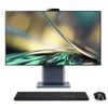 Моноблок Acer Aspire S27-1755 27" WQHD i7 1260P (2.1) 16Gb SSD512Gb Iris Xe CR Windows 11 Home GbitEth WiFi BT 135W клавиатура мышь Cam серый 2560x144