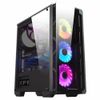 Корпус Xigmatek ASTRO Gunmetal Grey EN42401 ATX, 1x USB3.0, 2x USB2.0, 3xTG (Front, Left & Right), CX120 RGB (Fx3 & EN42401 Rx1)