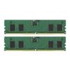 Комплект модулей памяти Kingston 16GB DDR5 4800 DIMM Non-ECC , CL40 , 1.1V, (Kit of 2) 1RX16 288-pin 16Gbit, RTL