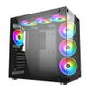 Корпус Xigmatek Aquarius Plus-Fragmachin OЕM 3L00001 ATX,USB3.0x2+USB2.0x1, Front & Left TG, 7PCS CY120 3L00001 Fan,Frontx3+Bottomx3+Rearx1