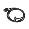 Кабель VGA (HD15) Kramer Electronics C-GM/GM(90)-6 с угловым разъемом VGA на VGA (Вилка - Вилка 90°), 1.8 м