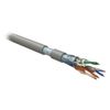 Кабельная сборка Hyperline Hyperline FUTP4-C5E-S24-IN-LSZH-G Кабель витая пара F/UTP, категория 5e, 4 пары (24 AWG),одножильный