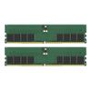 Комплект модулей памяти Kingston 64GB DDR5 4800 DIMM Non-ECC , CL40, 1.1V, (Kit of 2) 2RX8 288-pin 16Gbit, RTL