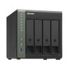 SMB QNAP TS-431KX-2G NAS 4 HDD trays. Alpine AL214, 4-core, 1.7GHz, 2 GB DDR3 (1 x 2 GB) up to 8 GB (1 x 8 GB), 1x10 GbE SFP+, 2x1GB Ethernet, USB 3.2