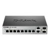 Коммутатор D-Link DGS-1100-10/ME/A2A Настраиваемый коммутатор 2 уровня с 8 портами 10/100/1000Base-T и 2 комбо-портами 100/1000Base-T/SFP {6}