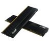 Комплект модулей памяти ADATA GAMMIX D45 Black Gaming Memory AX4U320032G16A-DCBKD45 64GB DDR4 3200 DIMM Non-ECC, CL16, 1.35V, Heat Shield, XMP 2.0, Ki