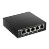 Коммутатор D-Link DES-1005P/B1A Неуправляемый коммутатор с 5 портами 10/100Base-TX, функцией энергосбережения и поддержкой QoS (4 порта с поддержкой P