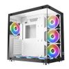 Корпус Xigmatek Aquarius Plus White EN43675 ATX, USB3.0x2+USB2.0x1, Front &Left TG, 7PCS CY120 Fan, EN43675 Frontx3+Bottomx3+Rearx1