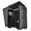 Корпус Cooler Master HAF500 Black, U3X2,U3.1 Type C x1, E-ATX, 200mm ARGB fan x2, 120mm ARGB fan x1 in rear H500-KGNN-S00 MidTower, U3X2,U3.1 Type C x