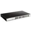 Коммутатор D-Link Bad Pack DGS-1210-28P/FL1A Управляемый L2 коммутатор с 24 портами 10/100/1000Base-T и 4 комбо-портами 100/1000Base-T/SFP (24 порта P