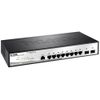 Коммутатор D-Link DGS-1210-10/ME/A1A Коммутатор 2 уровня с 8 портами 10/100/1000Base-T и 2 портами 1000Base-X SFP, RTL {5} (410048)