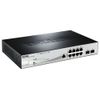 Коммутатор D-Link DGS-1210-10P/ME/A1A Управляемый коммутатор 2 уровня с 8 портами 10/100/1000Base-T с поддержкой PoE и 2 портами 1000Base-X SFP, RTL {