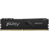 Модуль памяти Kingston FURY Beast Black Gaming Memory KF432C16BB/4 4GB DDR4 3200 DIMM Non-ECC, CL16, 1.35V, 512x8, RTL, (319941)