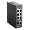 Коммутатор D-Link DIS-100E-8W/A1A Промышленный неуправляемый коммутатор с 8 портами 10/100Base-TX, функцией энергосбережения и поддержкой QoS