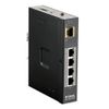 Коммутатор D-Link DIS-100G-5PSW/A1A Промышленный неуправляемый коммутатор с 4 портами 10/100/1000Base-T и 1 портом 1000Base-X SFP (4 порта PoE 802.3af