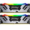 Модуль памяти Kingston 48GB DDR5 6400 FURY Renegade Silver/Black RGB XMP Non-ECC Unbuffered DIMM (Kit 2*24gb) 1RX8 32-39-39 1.4V 288-pin 24Gbit