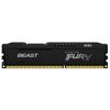 Модуль памяти Kingston 4GB DDR3 1866MHz DIMM FURY Beast Black CL10, 1.5V, Non-ECC