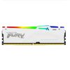 Память DDR5 32GB 6000MHz Kingston KF560C36BWEA-32 Fury Beast White Expo RGB RTL Gaming PC5-48000 CL36 DIMM 288-pin 1.35В dual rank с радиатором Ret