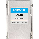 Накопитель KIOXIA Europe GmbH. Серверный твердотельный накопитель/ KIOXIA SSD PM6-R, 7680GB, 2.5" 15mm, SAS 24G, TLC, R/W 4150/3700 MB/s, IOPs 595K/155K, TBW 14016, DWPD 1 (12 мес.)