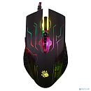 Мышь A4Tech Bloody Q51 черный/рисунок оптическая (6200dpi) USB (8but)