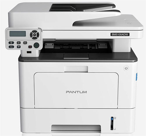 Лазерное многофункциональное устройство Pantum BM5100ADW, P/C/S, Mono laser, A4, 40 ppm (max 100000 p/mon), 1.2 GHz, 1200x1200 dpi, 512 MB RAM, Duplex