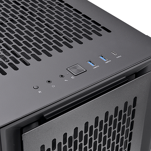 Корпус Thermaltake CA-1X8-00F1WN-00 CTE T500 Air/Black/Win/SPCC/Tempered Glass*1/CT140 Fan*3