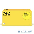 T2 CE742A Картридж (TC-H742) для HP CLJ Professional CP5225/5225n/5225dn (7000 стр.) жёлтый, с чипом, восст.