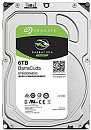 Жесткий диск Seagate Barracuda HDD 3.5" SATA 6Tb, 5400 rpm, 256Mb buffer, 512e/4kn, SMR, ST6000DM003, 1 year