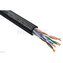 Кабель NEOMAX [NM711032] U/UTP cat.5e 4x2x0.46, 25 AWG, Медь, внешний, PE, 305м, черный; Fluke Tested