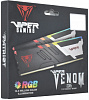 Память DDR5 2x16Gb 6400MHz Patriot PVVR532G640C32K Viper Venom RGB RTL Gaming PC5-51200 CL32 DIMM 288-pin 1.4В kit с радиатором Ret