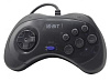 Игровая консоль Retro Genesis Modern черный в комплекте: 170 игр