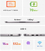 Ноутбук Xiaomi Pro RedmiBook Core i5 11320H 16Gb SSD512Gb Intel Iris Xe graphics 15.6" IPS 3K (3200x2000) Windows 10 trial (для ознакомления) grey WiF