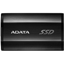 Твердотельный диск 512GB A-DATA SE800, External, USB3.2 Type-C, ASE800-512GU32G2-CBK, водонепроницаемый, черный