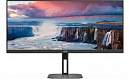Монитор AOC 34" U34V5C черный VA LED 21:9 HDMI M/M матовая HAS Piv 4000:1 300cd 178гр/178гр 3440x1440 100Hz DP WQ USB 9.14кг