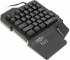 Игровой блок Оклик 701G IRON FIST черный USB for gamer LED (подставка для запястий) (1196590)